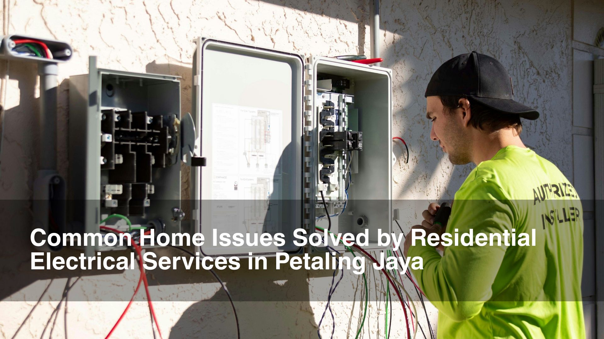 Common Home Issues Solved by Residential Electrical Services in Petaling Jaya