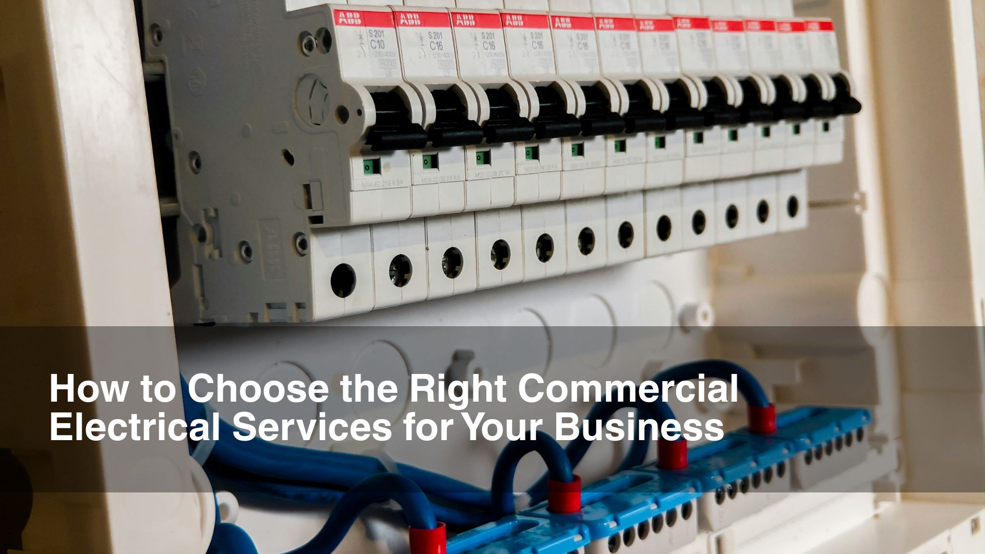 commercial electrical services